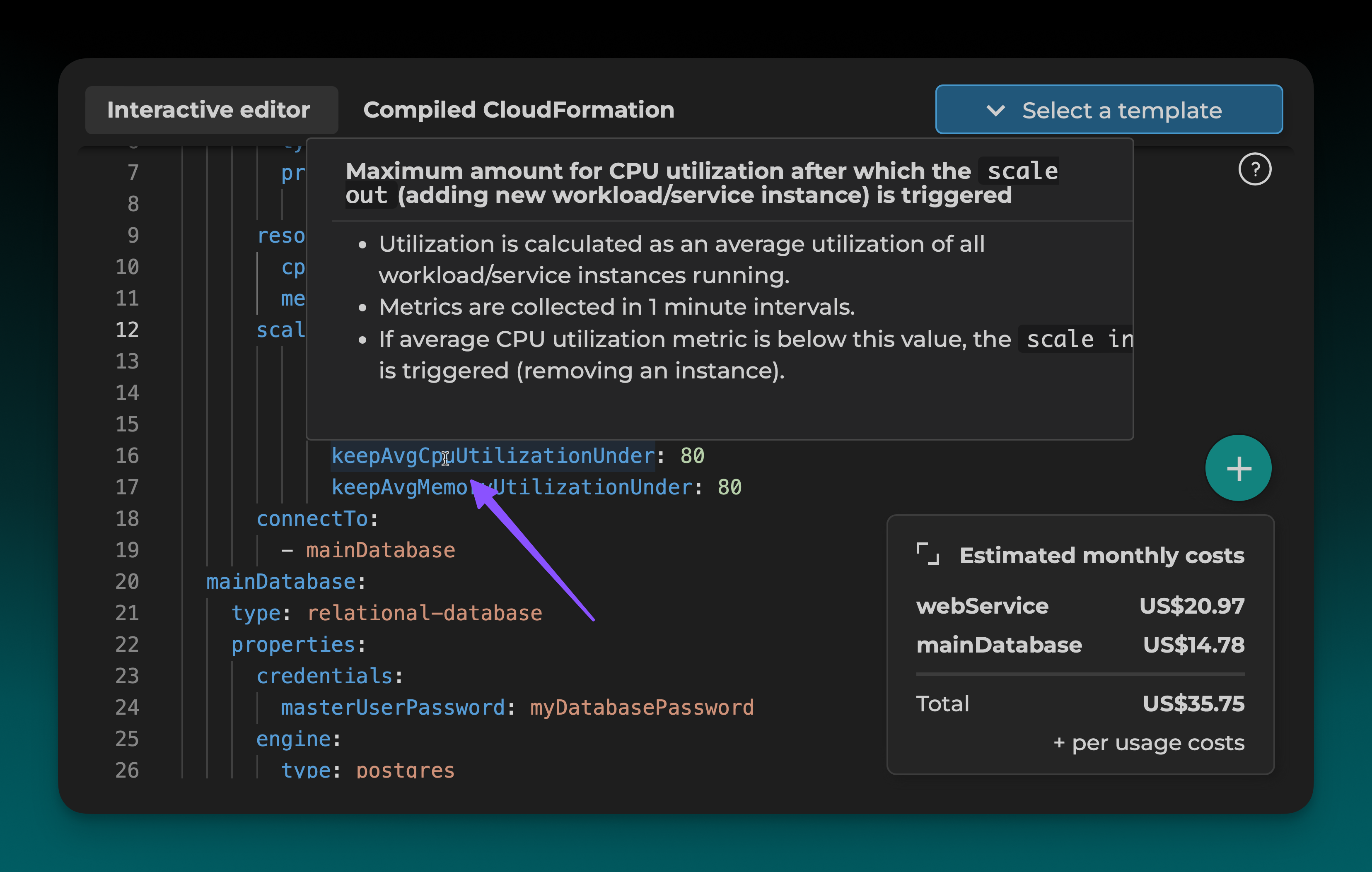 On-hover documentation